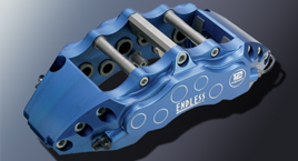 Endless 12 pot piston caliper