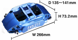 ТОРМОЗНЫЕ СУППОРТЫ Endless 6POT Compact Mini/ Chibi 6